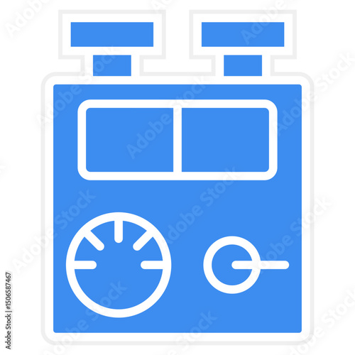 Gas Fume Chamber Icon Style