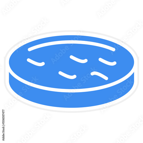 Petri Dish Icon Style