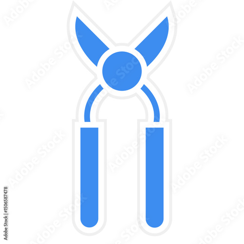 Wire Cutter Icon Style