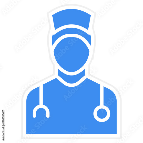 Ophthalmologist Male Icon Style