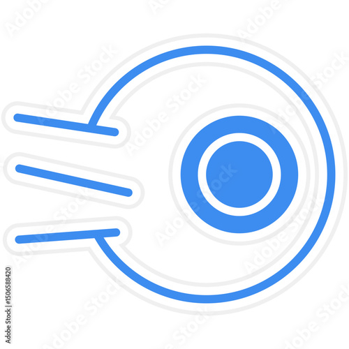 Optic Nerve Icon Style
