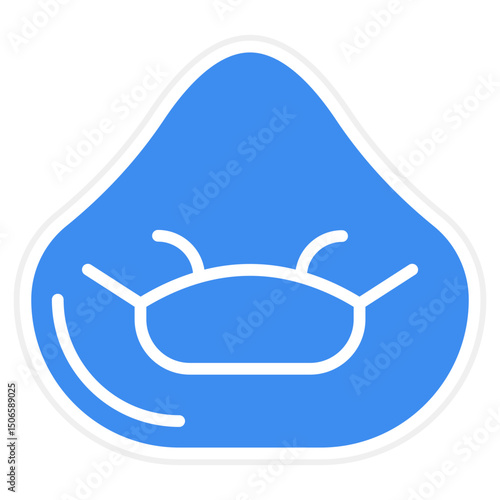 Bean Bag Icon Style