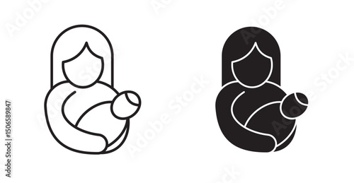 Postnatal care icon