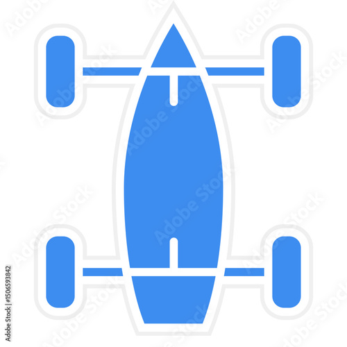 Longboard Icon Style