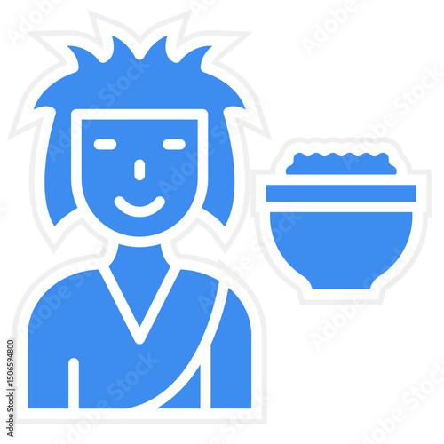 Gatherer Male Icon Style
