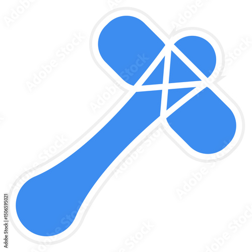 Prehistoric Tool Icon Style