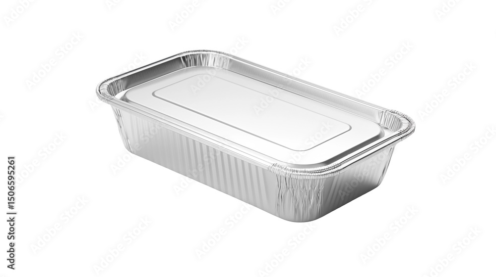 Aluminum Foil Food Container with Lid Ideal for Catering Takeout or Food Storage Aluminum Foil Food Container with Lid Ideal for Catering Takeout or Food Storage