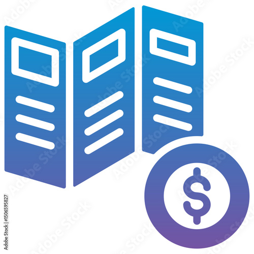 Financial Brochure Icon