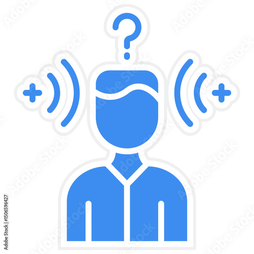 Auditory Hallucination Icon Style
