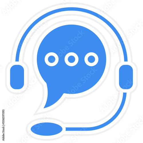 Customer Service Icon Style