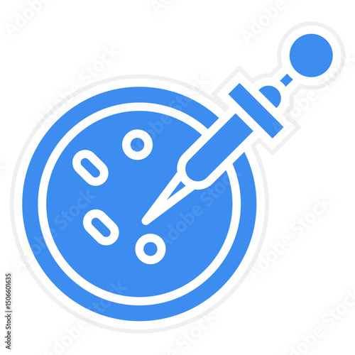 Petri Dish Icon Style