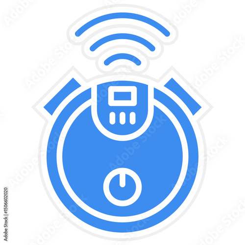 Robot Vaccum Icon Style