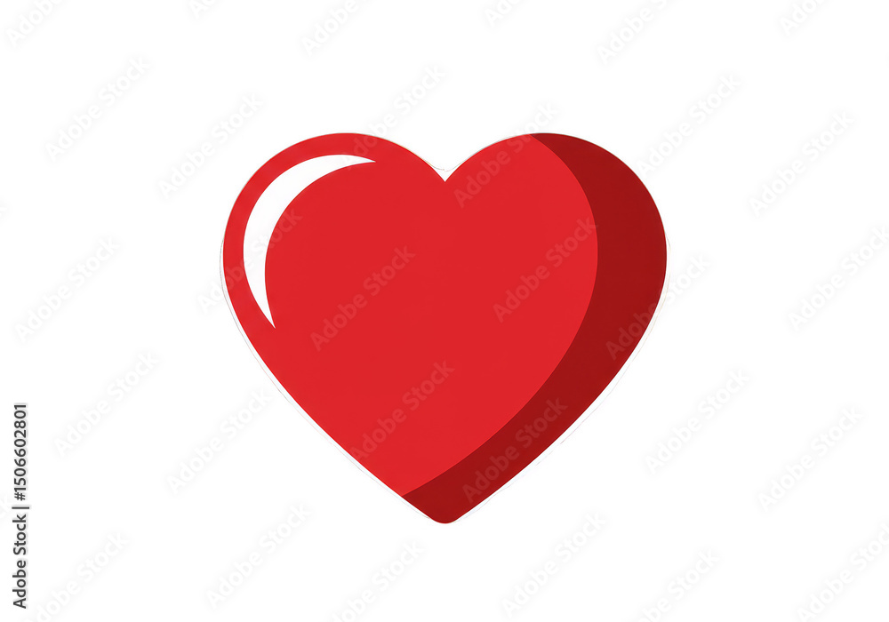 Red Heart Symbol Illustration of Love Passion and Emotion Graphic Red Heart Symbol Illustration of Love Passion and Emotion Graphic