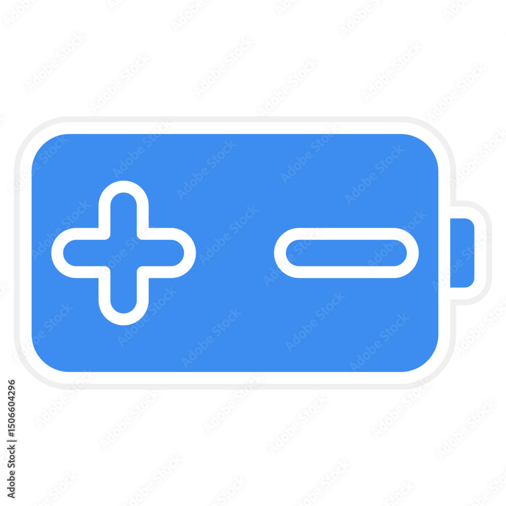 Fototapeta premium Android Battery Icon Style