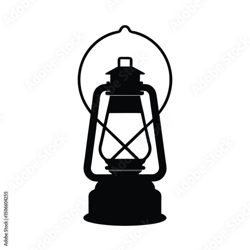 Oil Lantern Icon.
