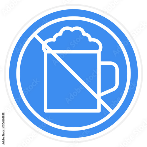 Beer Sign Icon Style