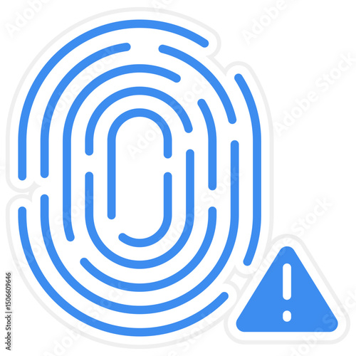 Biometric Error Icon Style