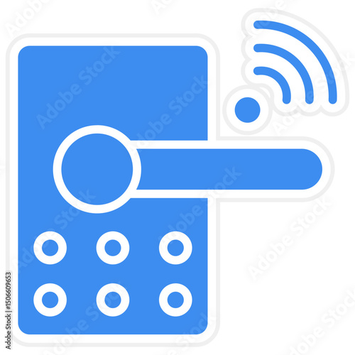 Smart Door Icon Style
