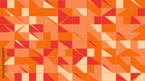Wallpaper Mural abstract geometric background. seamless geometric pattern Torontodigital.ca