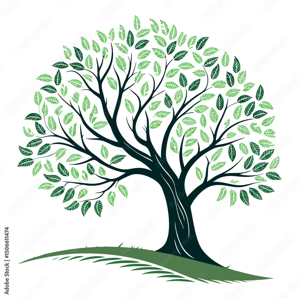 Obraz premium tree logo for your company