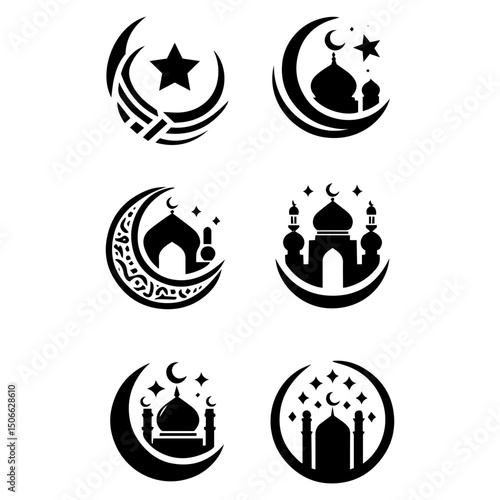 set of vector with tribute to tradition through stylish Qurbani concept designs
