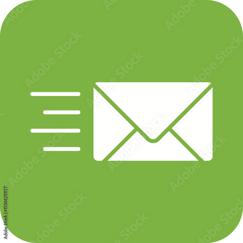 Sending Message icon vector image. Suitable for mobile apps, web apps and print media.