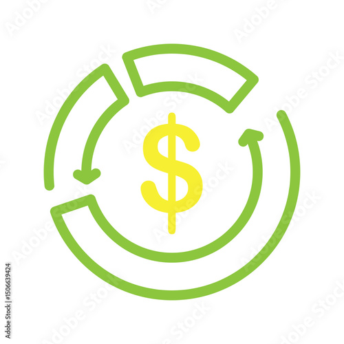 Monetization Line Icon