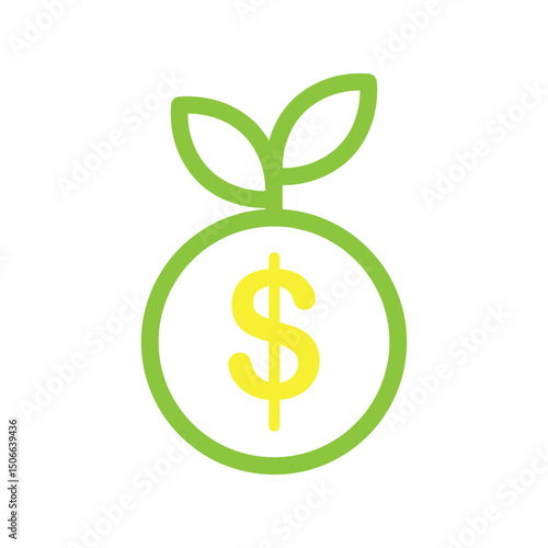 Monetization Line Icon