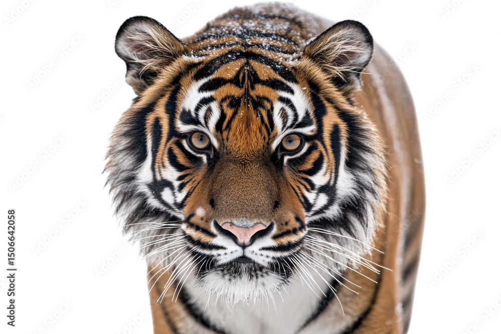 Obraz premium A tiger staring forwardly