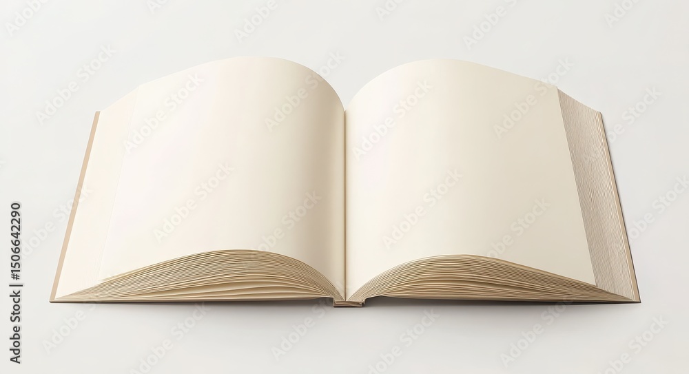 Trifold A4 Brochure Mockup for Advertising on White Background Trifold A4 Brochure Mockup for Advertising on White Background