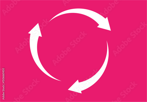 frecce cerchio, cornice, concetto, rotazione, girare, giro, riciclo, scambio logistica,