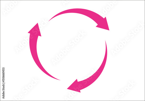 frecce cerchio, cornice, concetto, rotazione, girare, giro, riciclo, scambio logistica,