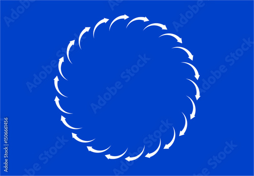 frecce cerchio, cornice, concetto, rotazione, girare, giro, riciclo, scambio logistica,