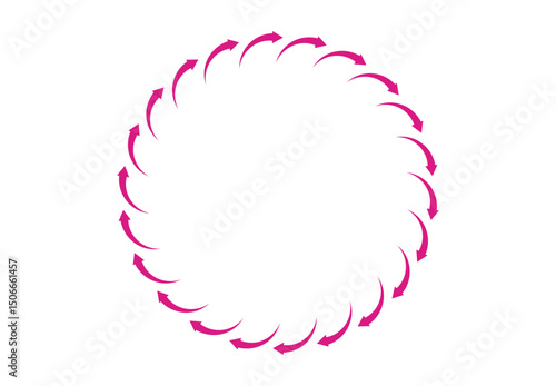 frecce cerchio, cornice, concetto, rotazione, girare, giro, riciclo, scambio logistica,