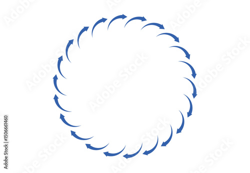 frecce cerchio, cornice, concetto, rotazione, girare, giro, riciclo, scambio logistica,