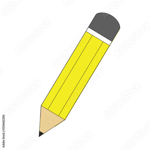 pencil drawing on white background