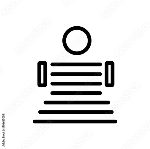 feminine individual vector icon