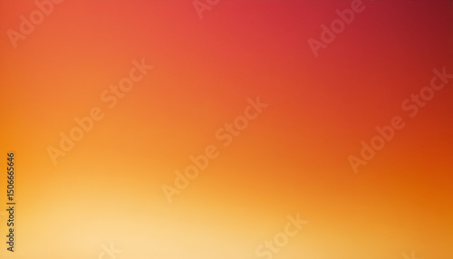 Top view, Soft blurred grunge pure orange yellow color halloween texture backdrop for background or design stock photo. gradiant color banner solid hard floor.lines