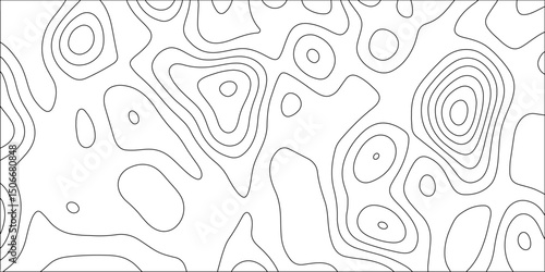 Abstract papercut design. Background of the topographic map. modern wallpaper texture and realistic design used for banner and posters, mountain relief geographic pattern. vector illustration.