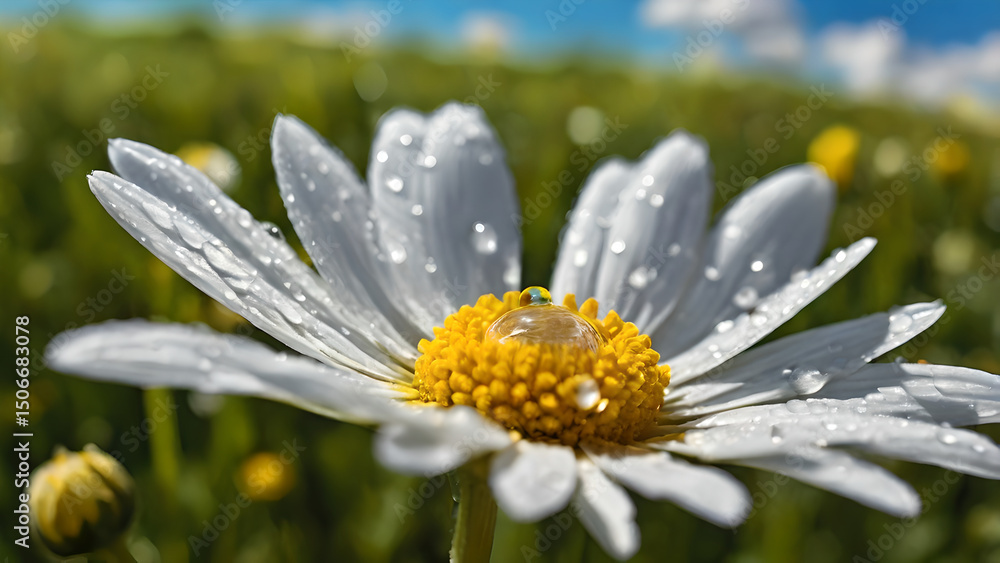 Fototapeta premium daisy in the sky