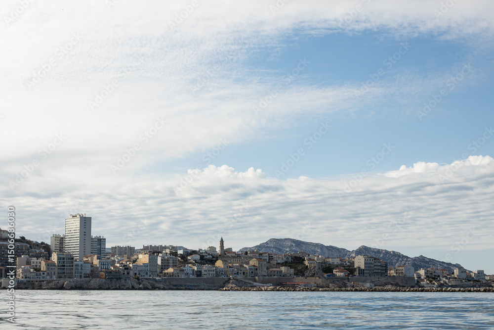 Naklejka premium Le Château d'If lieu de tournage du Compte de Monte Cristo