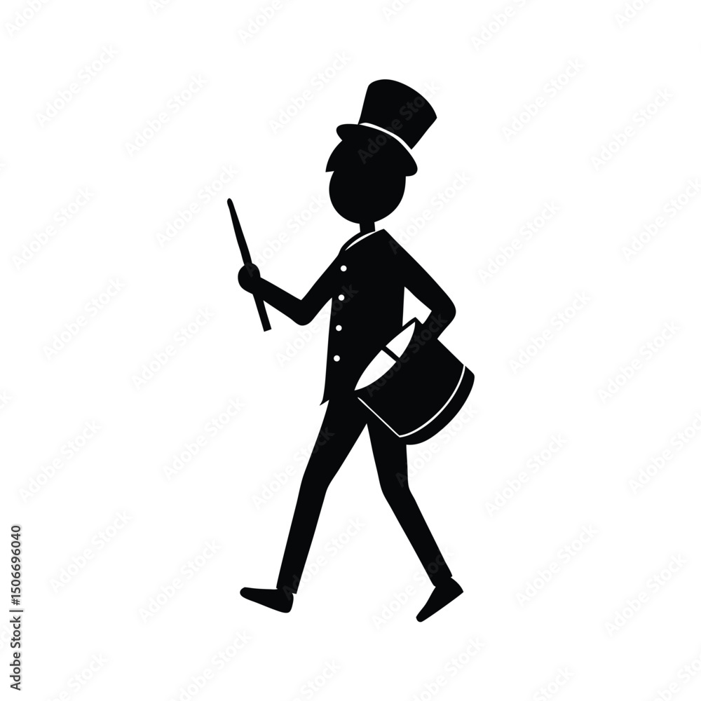 Drum Major Icon. Drum Major Icon.