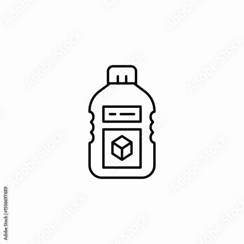 paint additive icon sign vector