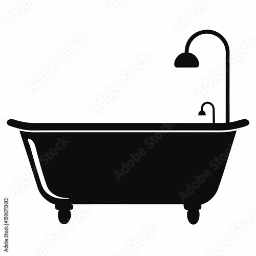 illustration of a bath tub