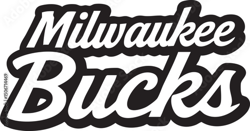 Milwaukee Bucks logo representing professional basketball team from Wisconsin NBA franchise