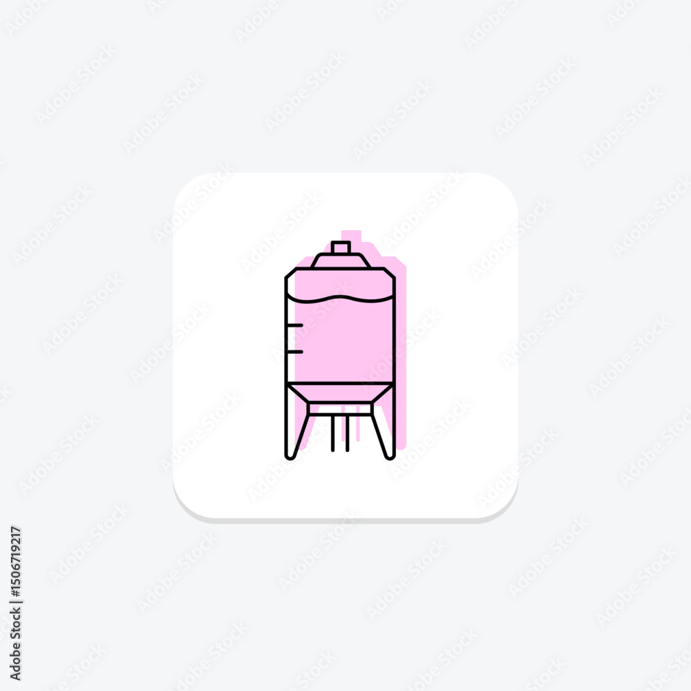 Clean Farm Water Tank, vector, pixel perfect, illustrator file Clean Farm Water Tank, vector, pixel perfect, illustrator file
