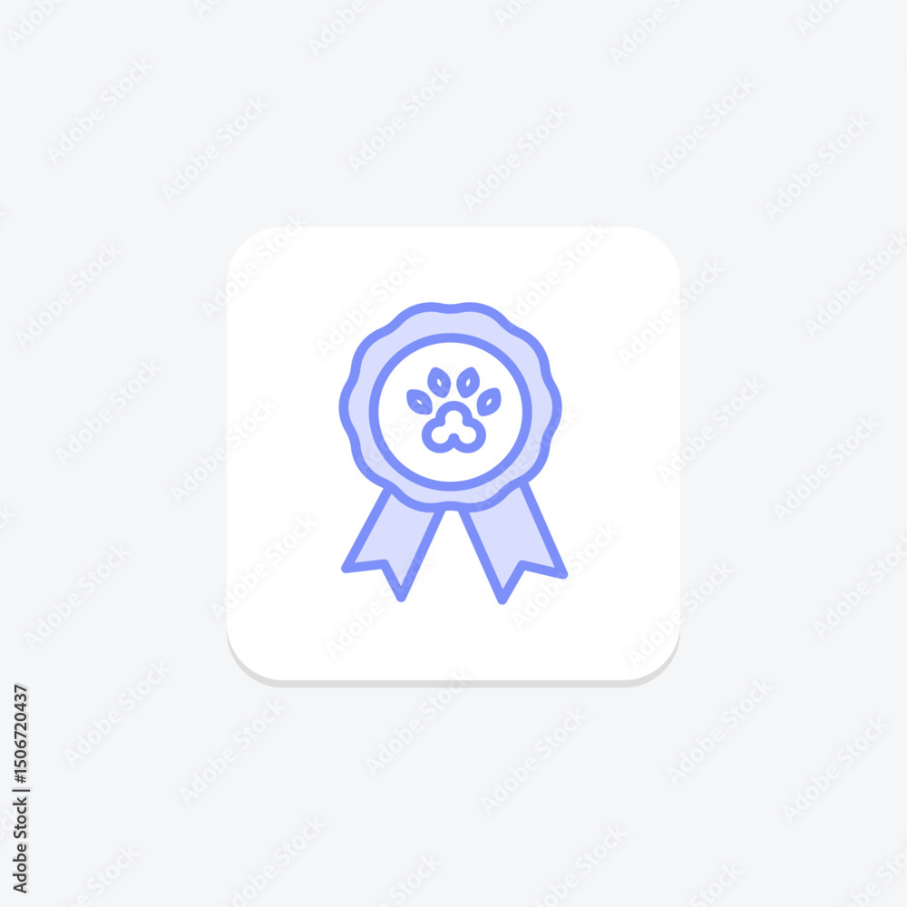 Animal-friendly Badge, vector, pixel perfect, illustrator file Animal-friendly Badge, vector, pixel perfect, illustrator file
