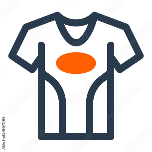 Padel Jersey with Rounded Collar