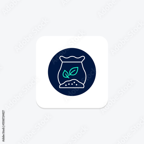Homemade Compost Mix, vector, pixel perfect, illustrator file