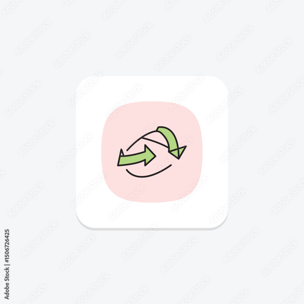 Rotating Crop Sign, vector, pixel perfect, illustrator file Rotating Crop Sign, vector, pixel perfect, illustrator file